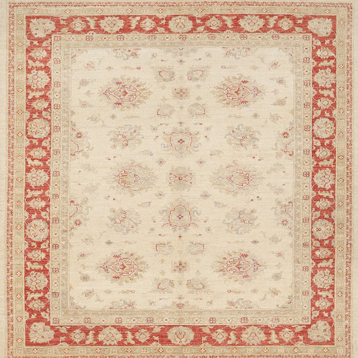 Round Machine Washable Traditional Deep Peach Orange Rug, wshtr1433