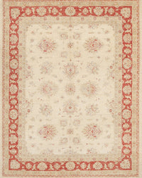 Machine Washable Traditional Deep Peach Orange Rug, wshtr1433