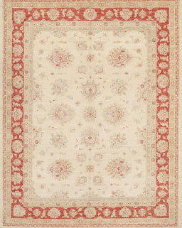 Machine Washable Traditional Deep Peach Orange Rug, wshtr1433