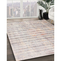 Traditional Rose Gold Pink Persian Rug, tr1436