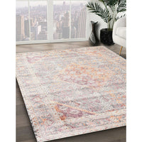 Traditional Tan Brown Persian Rug, tr1441