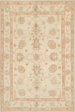 Machine Washable Traditional Khaki Gold Rug, wshtr1445