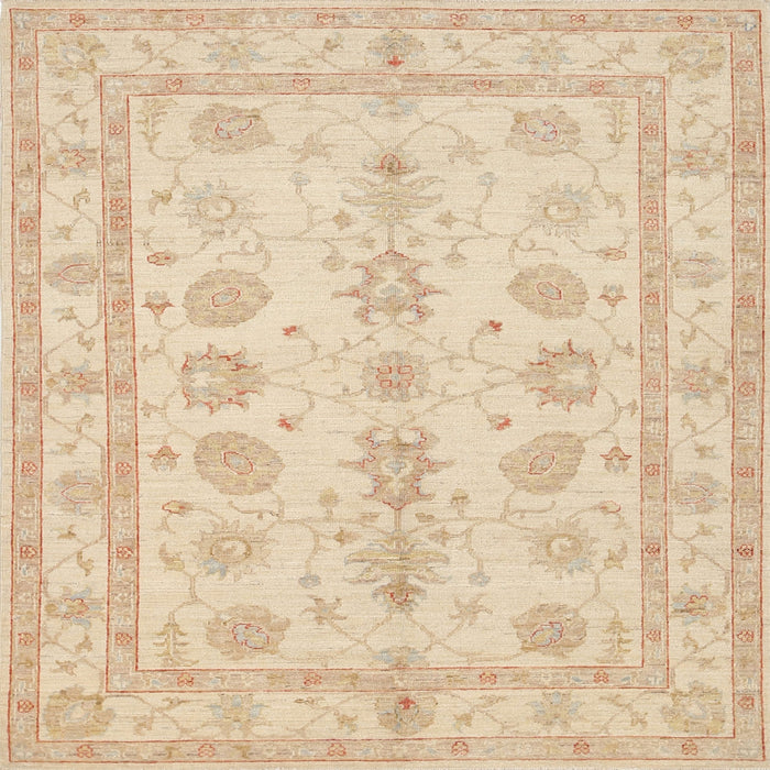 Round Machine Washable Traditional Khaki Gold Rug, wshtr1445