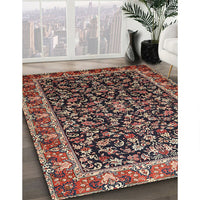 Traditional Camel Brown Persian Rug, tr1454