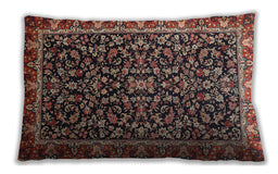 Traditional Classic Rectangular Camel Brown Lumbar Throw Pillow, 13 inch by 19 inch, lbtr1454