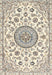 Traditional Khaki Green Medallion Rug, tr1456