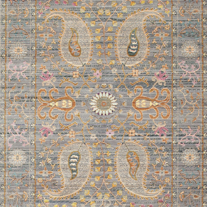 Machine Washable Traditional Dark Almond Brown Rug, wshtr145
