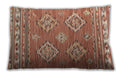 Traditional Classic Rectangular Sandy Brown Lumbar Throw Pillow, 13 inch by 19 inch, lbtr1461