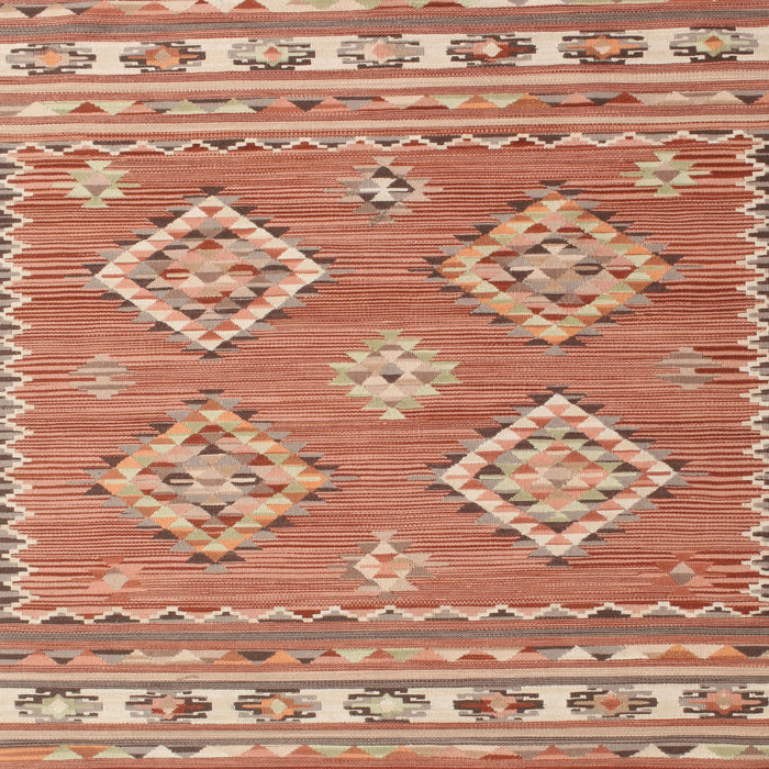 Square Traditional Sandy Brown Persian Rug, tr1461