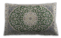 Traditional Classic Rectangular Tan Brown Gold Lumbar Throw Pillow, 13 inch by 19 inch, lbtr1463