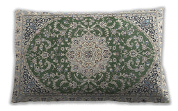 Traditional Classic Rectangular Tan Brown Gold Lumbar Throw Pillow, 13 inch by 19 inch, lbtr1463