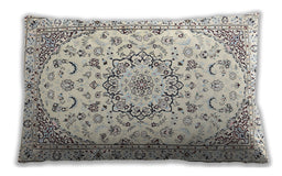 Traditional Classic Rectangular Champagne Beige Lumbar Throw Pillow, 13 inch by 19 inch, lbtr1464