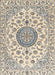 Machine Washable Traditional Vanilla Gold Rug, wshtr1465