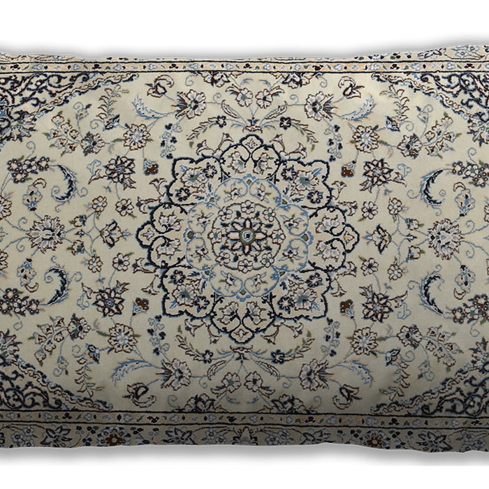Traditional Classic Rectangular Golden Silk Gold Lumbar Throw Pillow, 13 inch by 19 inch, lbtr1466
