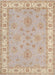 Machine Washable Traditional Brown Rug, wshtr1469