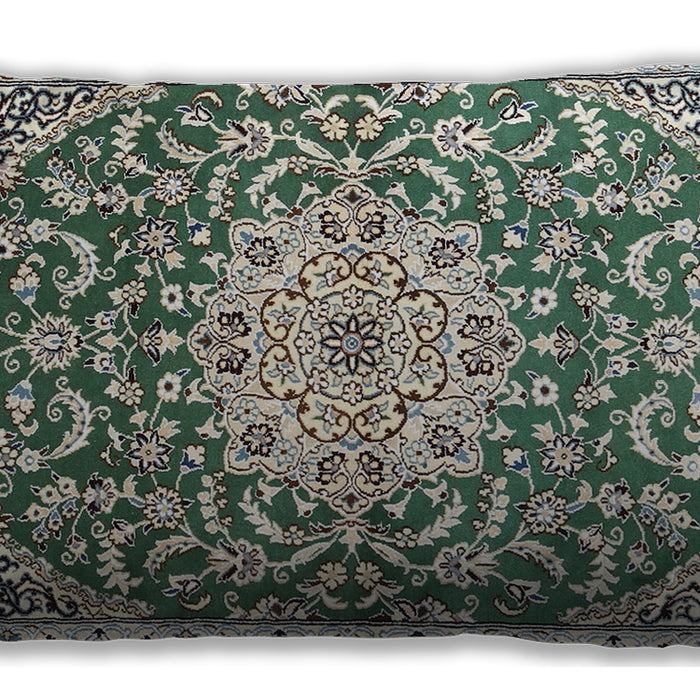 Traditional Classic Rectangular Pale Silver Gray Lumbar Throw Pillow, 13 inch by 19 inch, lbtr1470