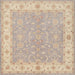 Square Traditional Brown Persian Rug, tr1473