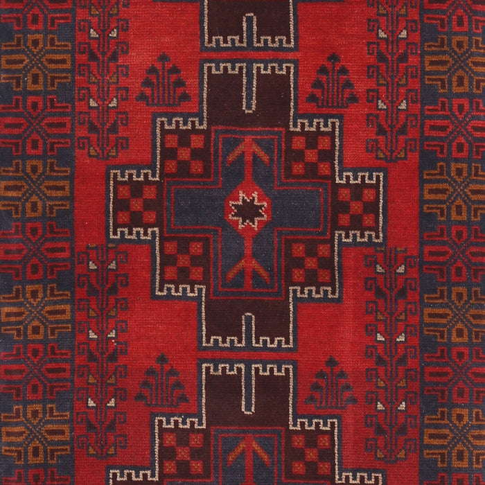 Machine Washable Traditional Bakers Brown Rug, wshtr1478