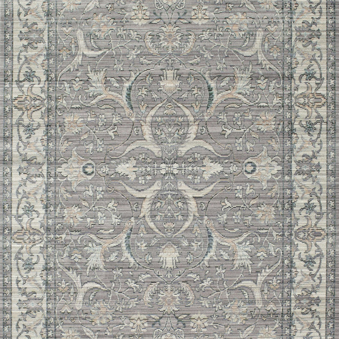 Traditional Granite Gray Persian Rug, tr147
