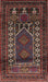 Machine Washable Traditional Brown Rug, wshtr1481