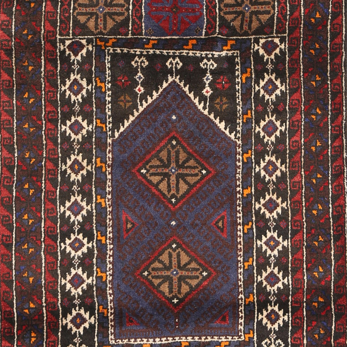 Traditional Brown Persian Rug, tr1481
