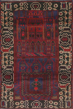 Machine Washable Traditional Saffron Red Rug, wshtr1483