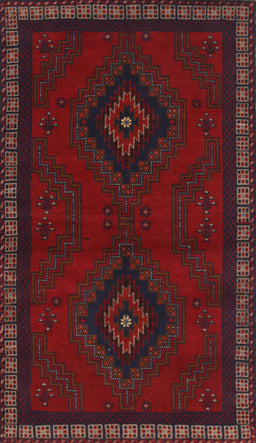 Machine Washable Traditional Bakers Brown Rug, wshtr1485