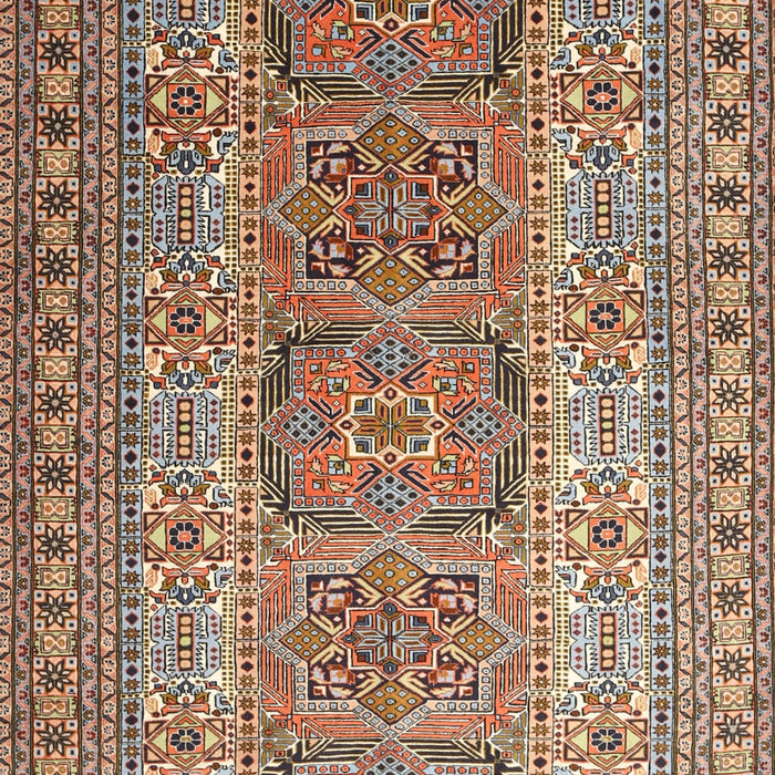 Machine Washable Traditional Dark Sienna Brown Rug, wshtr1491