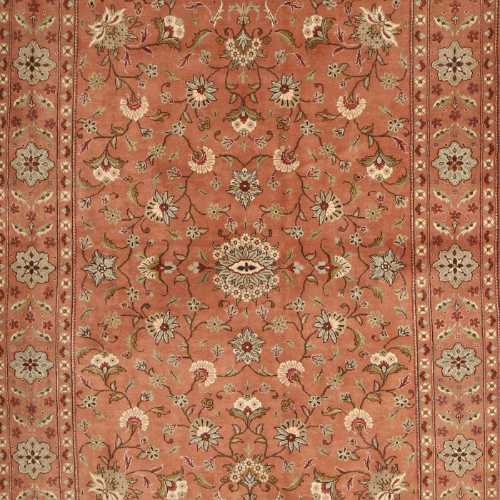 Machine Washable Traditional Red Rug, wshtr1496