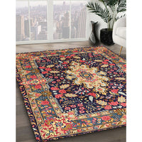 Traditional Camel Brown Persian Rug, tr1500