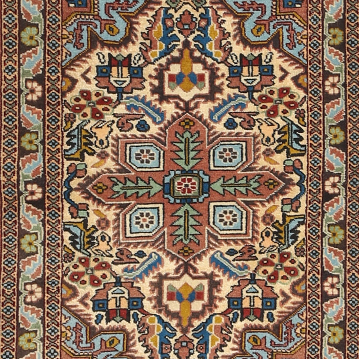 Traditional Camel Brown Persian Rug, tr1501