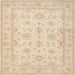 Round Machine Washable Traditional Khaki Gold Rug, wshtr1506