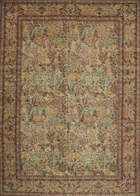 Machine Washable Traditional Peru Brown Rug, wshtr150