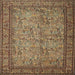 Square Traditional Brown Persian Rug, tr150