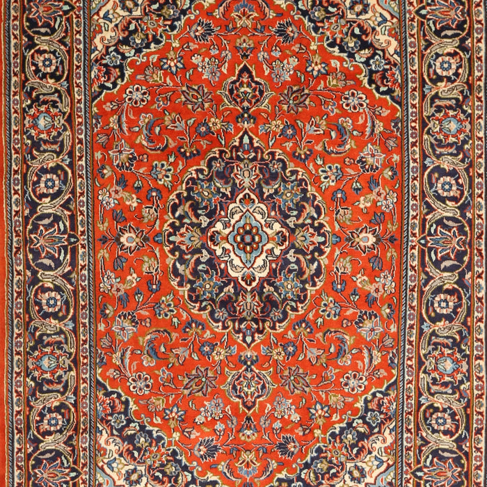 Machine Washable Traditional Tomato Red Rug, wshtr1511