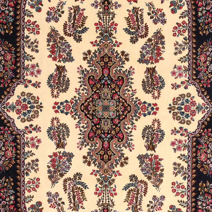 Traditional Brown Medallion Rug, tr1515