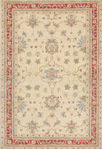 Machine Washable Traditional Brown Gold Rug, wshtr1517