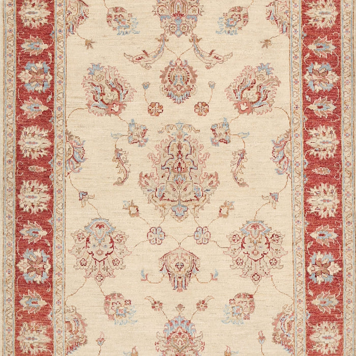 Traditional Deep Peach Orange Oriental Rug, tr1518