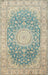 Traditional Brown Medallion Rug, tr151