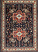 Traditional Dark Scarlet Red Persian Rug, tr1520