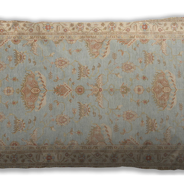 Traditional Classic Rectangular Desert Sand Beige Lumbar Throw Pillow, 13 inch by 19 inch, lbtr1526