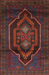 Machine Washable Traditional Saffron Red Rug, wshtr1528