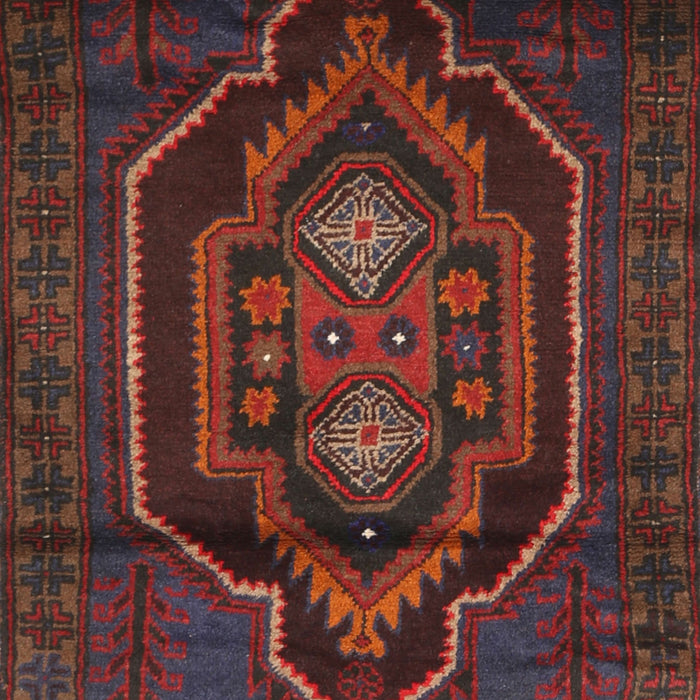 Traditional Saffron Red Persian Rug, tr1528