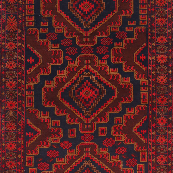 Traditional Red Persian Rug, tr1530