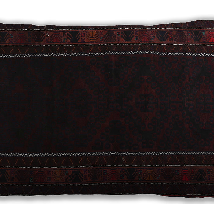 Traditional Classic Rectangular Charcoal Black Lumbar Throw Pillow, 13 inch by 19 inch, lbtr1531
