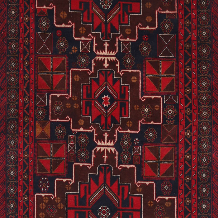 Machine Washable Traditional Bakers Brown Rug, wshtr1533