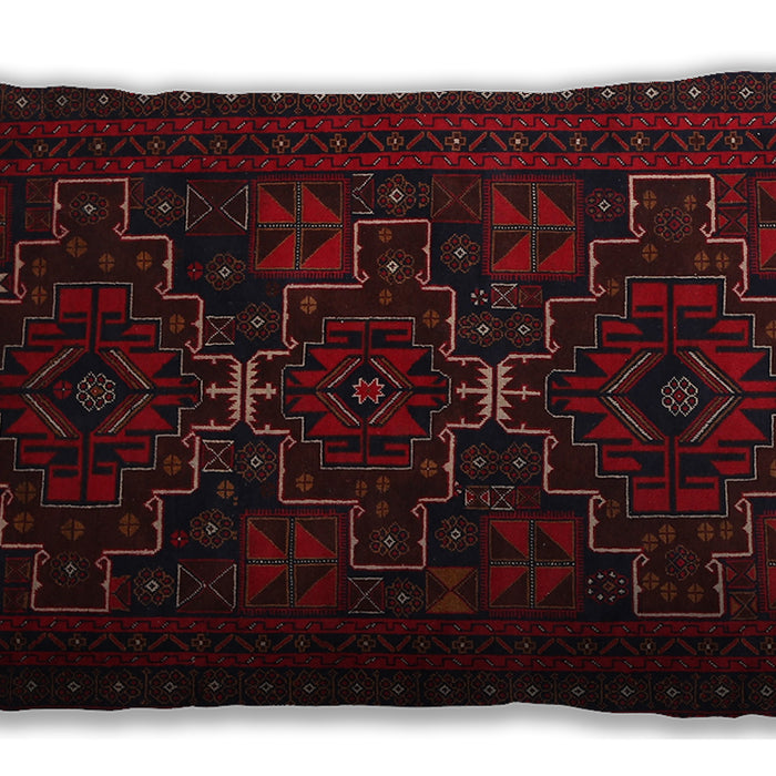 Traditional Classic Rectangular Bakers Brown Lumbar Throw Pillow, 13 inch by 19 inch, lbtr1533