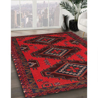 Traditional Red Persian Rug, tr1537
