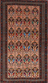 Machine Washable Traditional Dark Almond Brown Rug, wshtr1538