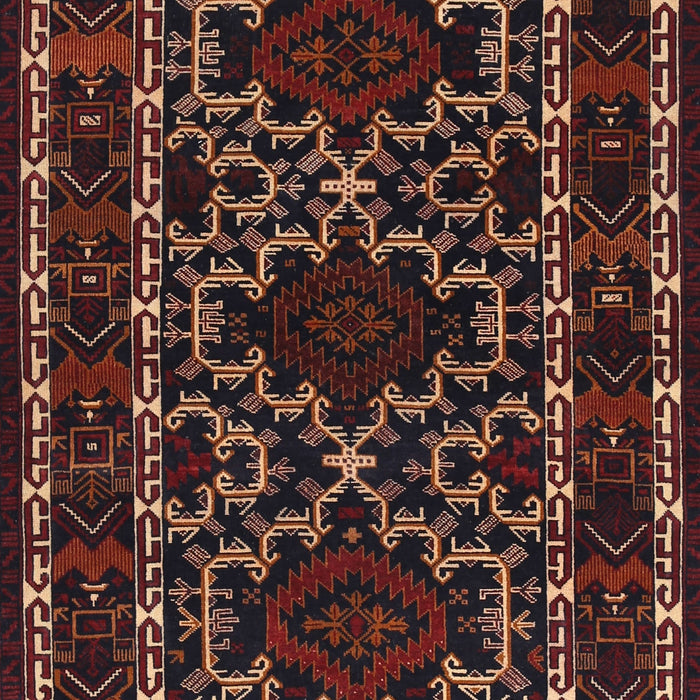 Machine Washable Traditional Chestnut Brown Rug, wshtr1539
